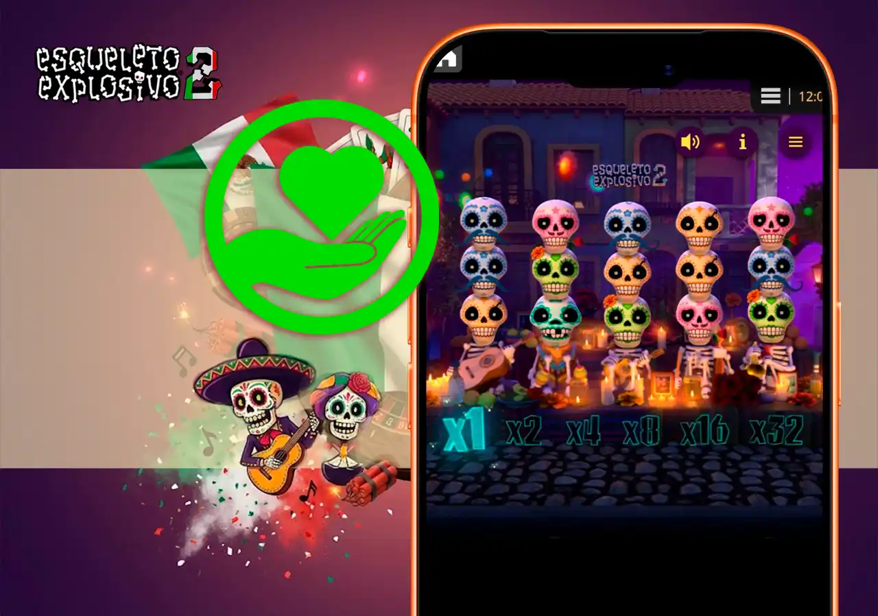 Gioco responsabile durante l’uso di Esqueleto Explosivo 2